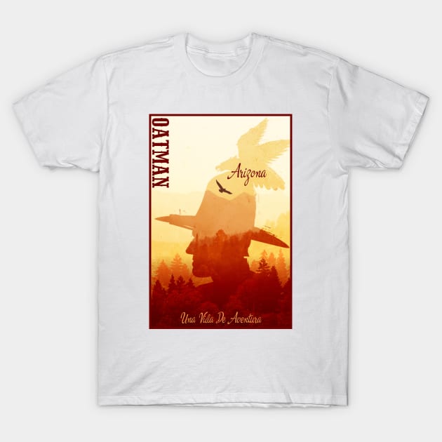 Oatman Arizona wild west town T-Shirt by The Owlhoot 